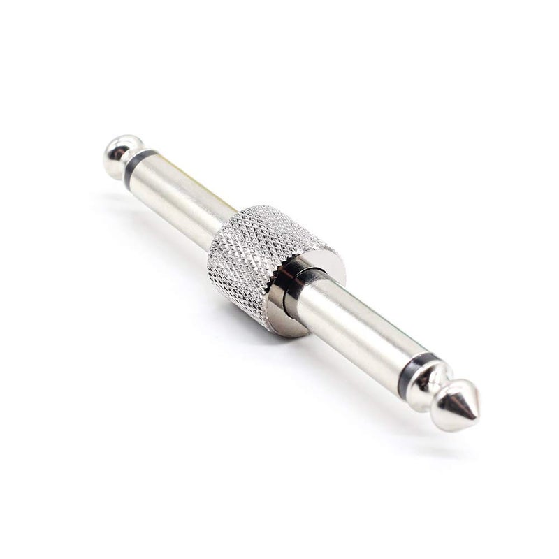 SONICAKE Guitar Bass Accessories 1/4 Inch 6.35mm Male to Male Effects Pedalboard Straight Coupler Pedal Connector (5PCS) - Image 5